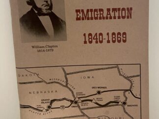 Mormon Emigration: 1840-1869 (Pamphlet) (1994)
