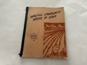 1949- Meeting Community Needs in Utah- Utah State Department of Public Instruction
