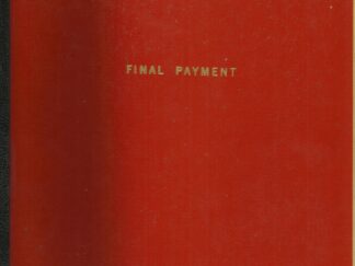 1973 – Final Payment (Movie) Related Documents and Correspondence – A Movie Set in Israel – Fernando Lamas, Stephen Boyd, James C. Moloney, George R. Ferguson, Quentin T. Wells – Wells-Fergo Film Productions (Utah)