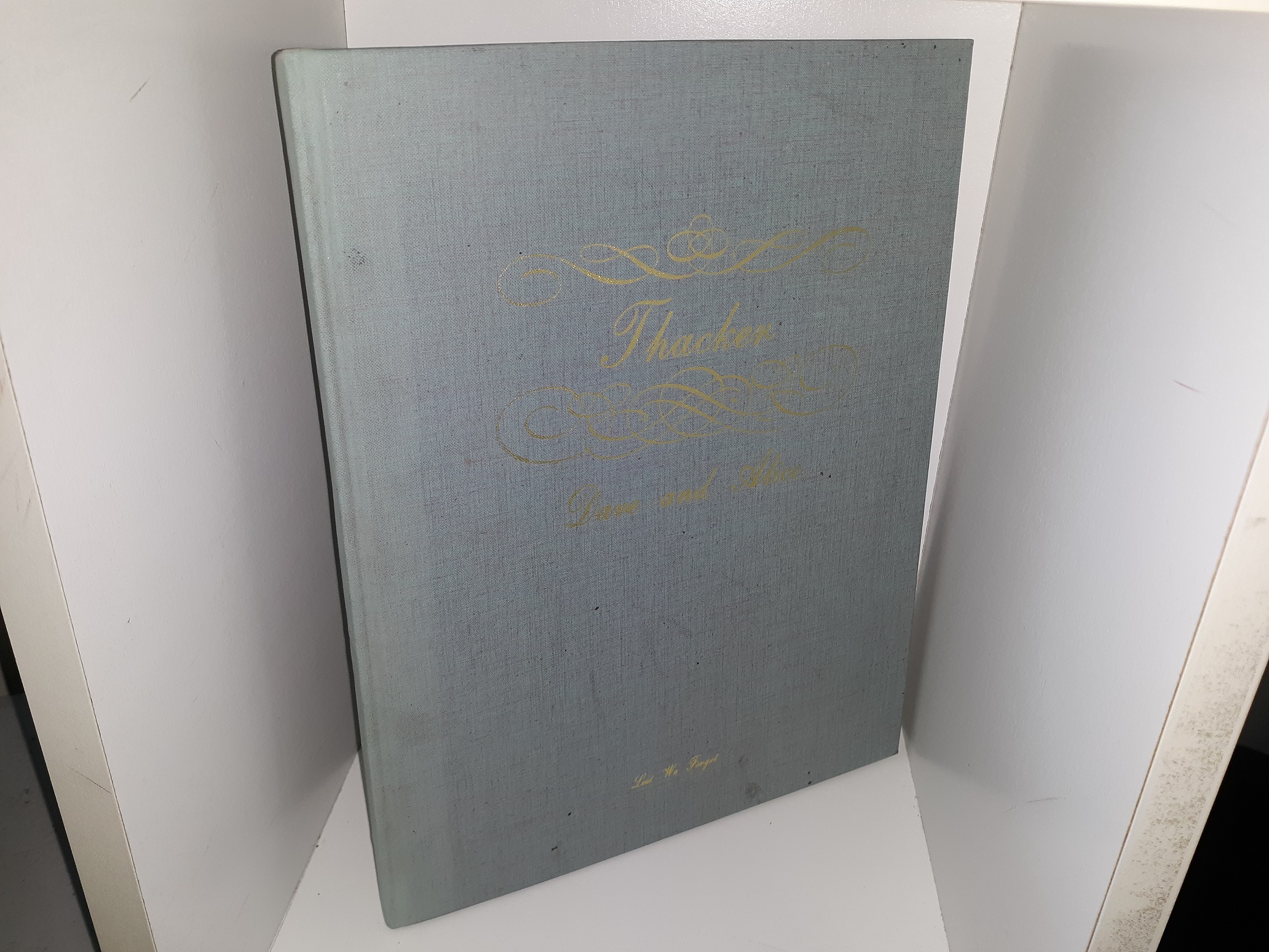 Thacker: Dave and Alice