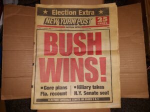 Election Extra: Wednesday, November 8, 2000 (Newspaper) (2000)
