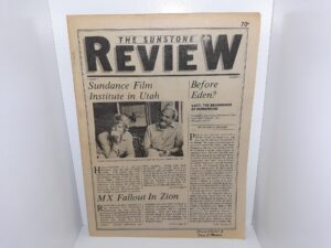 The Sunstone Review: Vol. 1, No. 1 (1981)