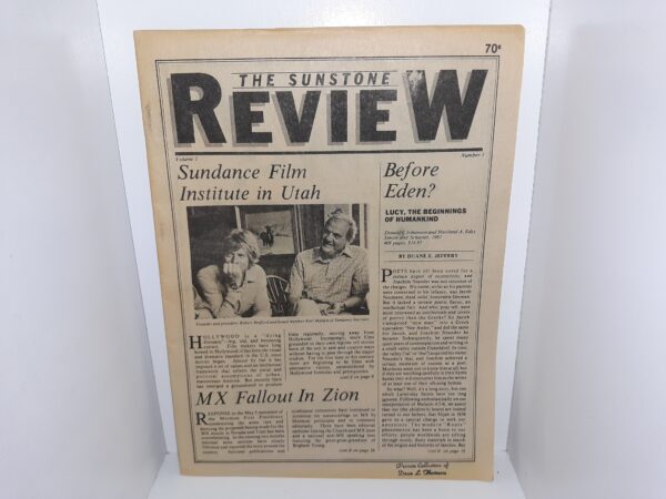The Sunstone Review: Vol. 1, No. 1 (1981)