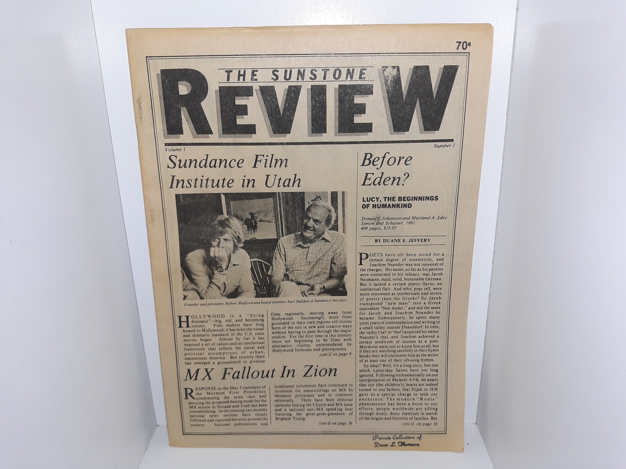 The Sunstone Review: Vol. 1, No. 1 (1981)