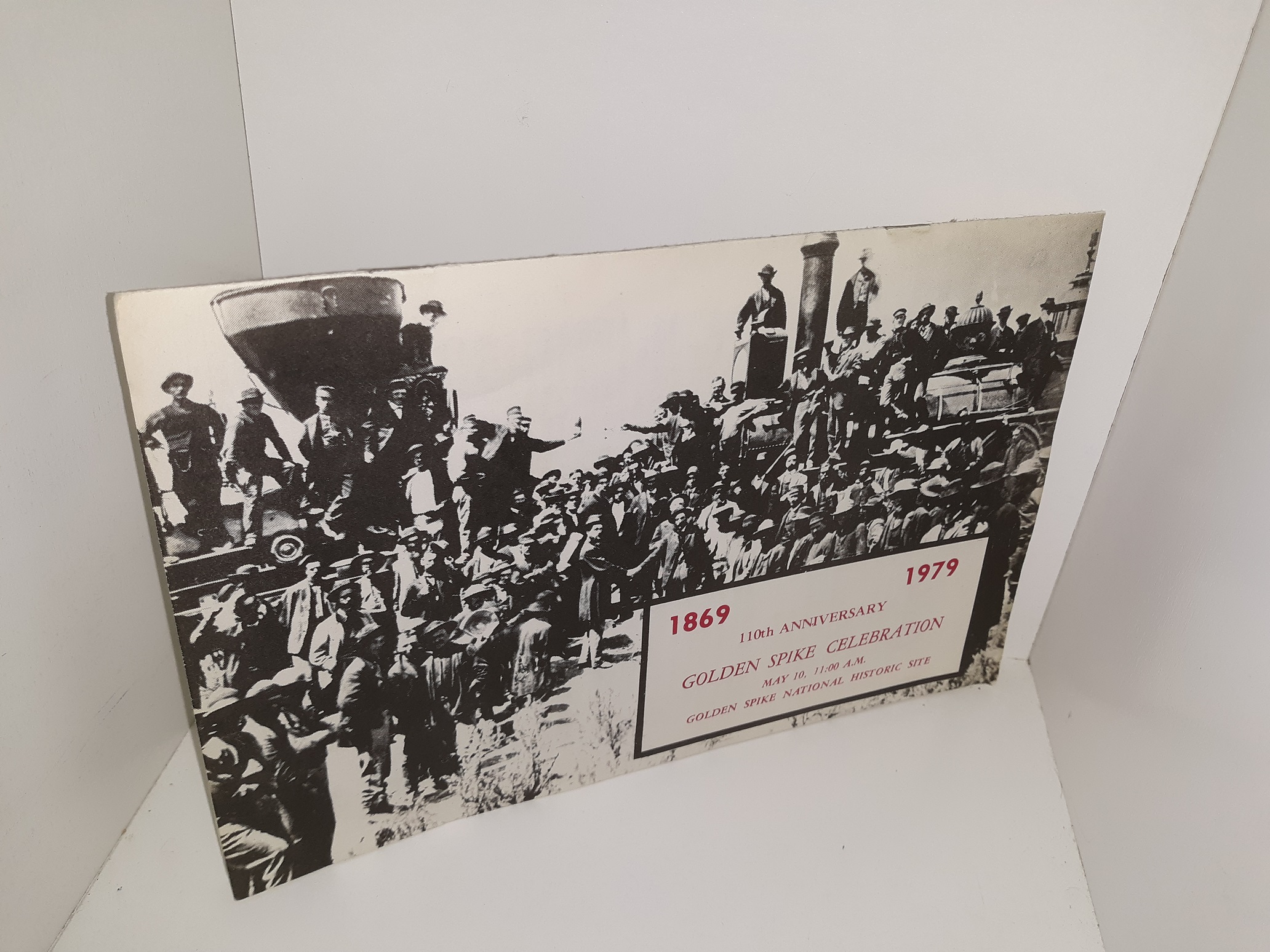 110th Anniversary Golden Spike Celebration: May 10, 11:00 A.M., Golden Spike National Historic Site (Program) (1979)