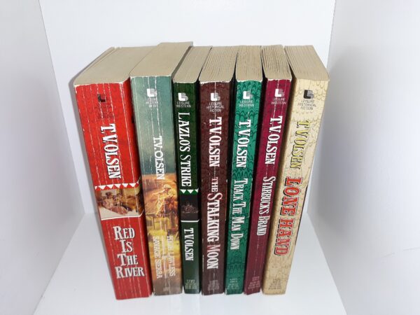 7 Western Novels by T. V. Olsen (See Details)