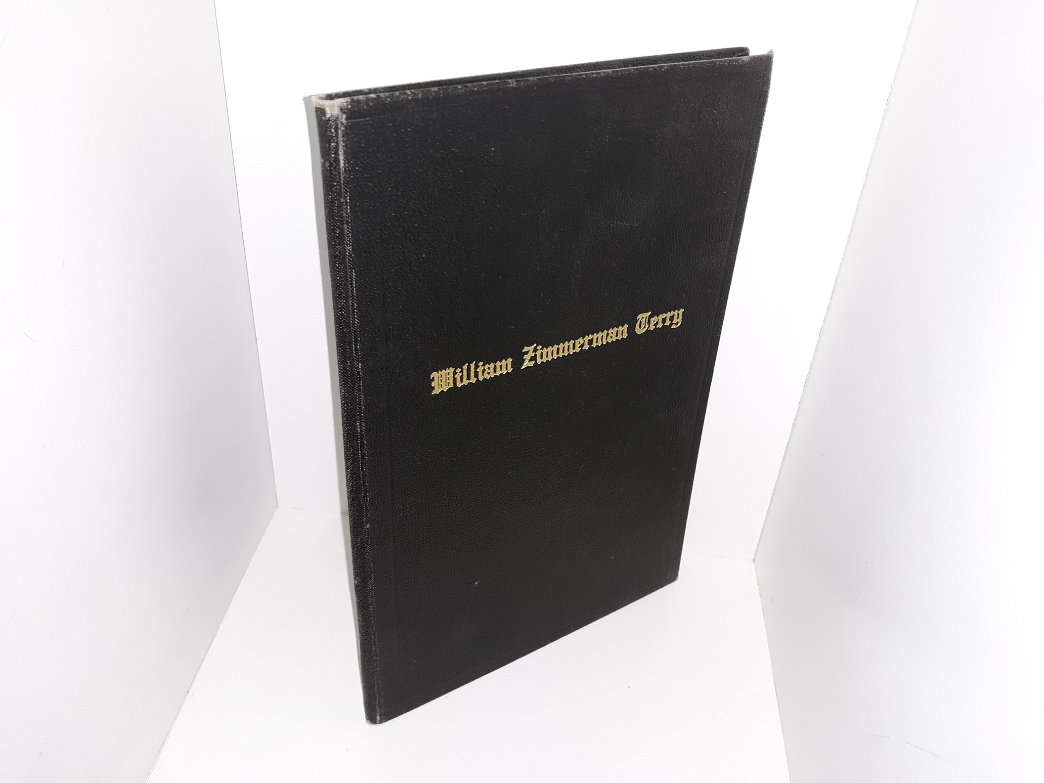 William Zimmerman Terry (1947) ~ Some Incidents in His Life Selected by Himself