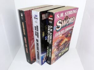3 Sci-Fi Novels Co-written by David Drake: The Sword (Book 5 of The General) / An Oblique Approach / Cross the Stars (See Details)