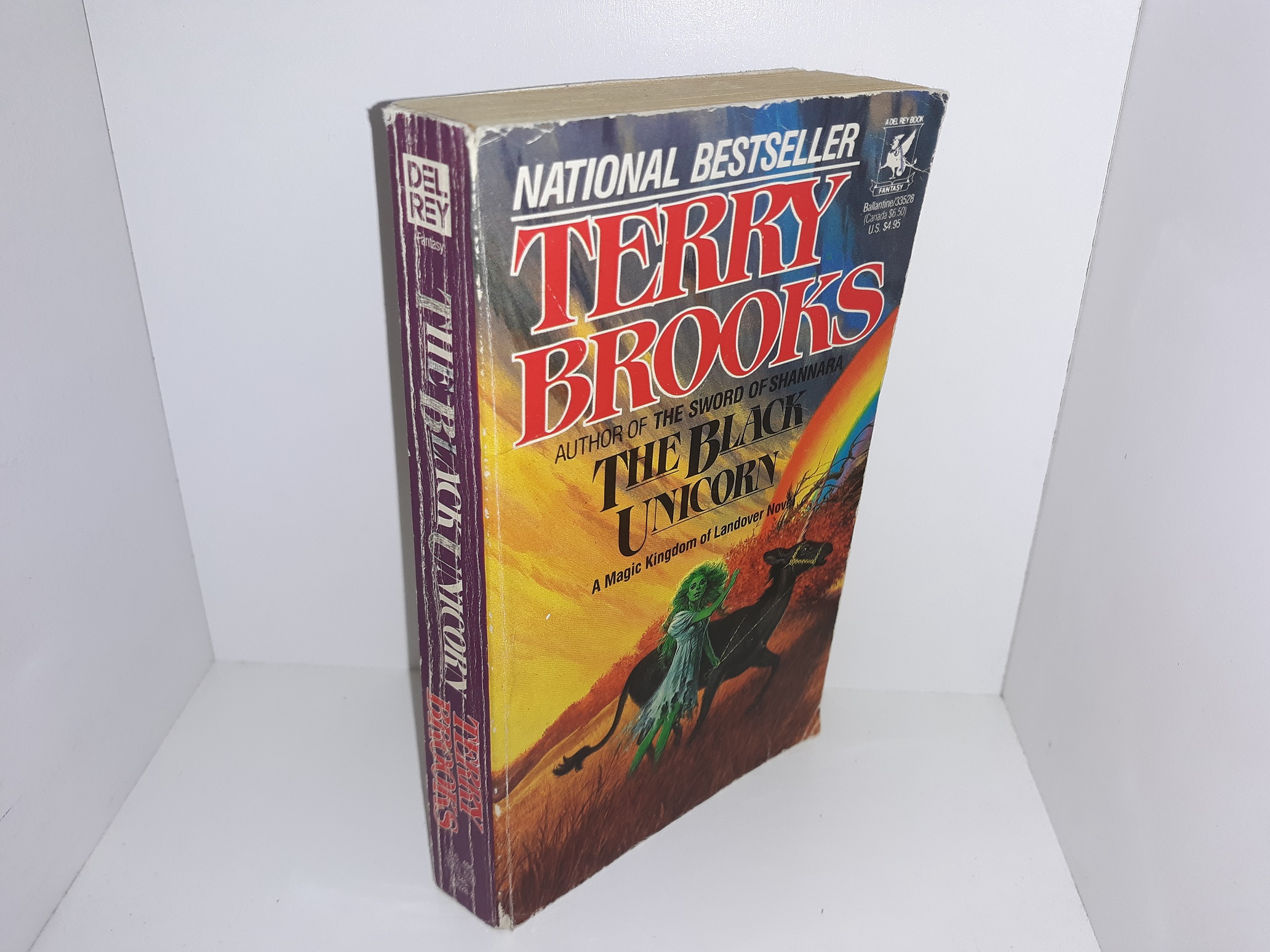 2 Novels from the Magic Kingdom of Landover Series by Terry Brooks (One of Which Comes in 2 Copies): Magic Kingdom For Sale/Sold! / The Black unicorn (2 Copies) (See Details)