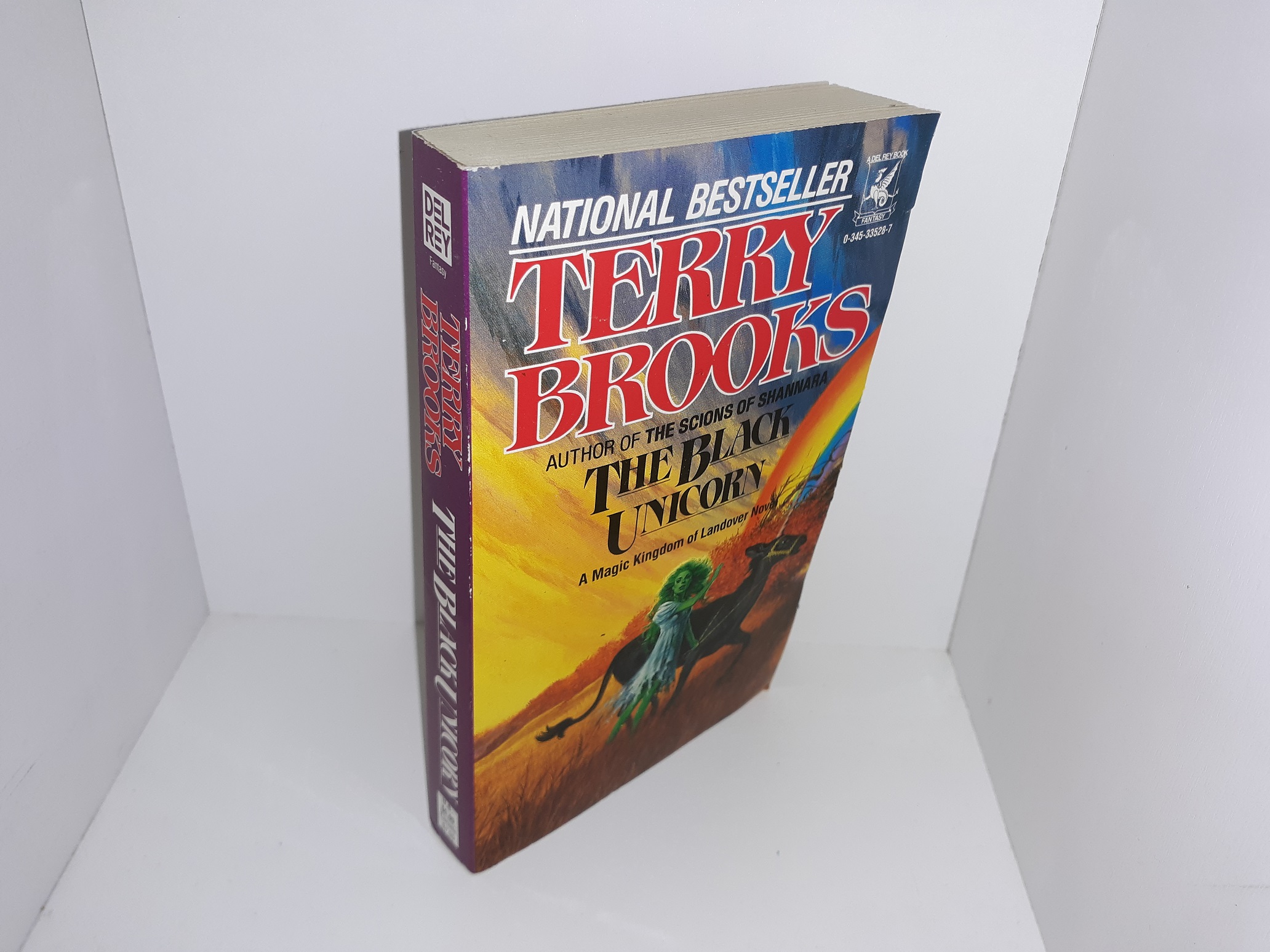 2 Novels from the Magic Kingdom of Landover Series by Terry Brooks (One of Which Comes in 2 Copies): Magic Kingdom For Sale/Sold! / The Black unicorn (2 Copies) (See Details)