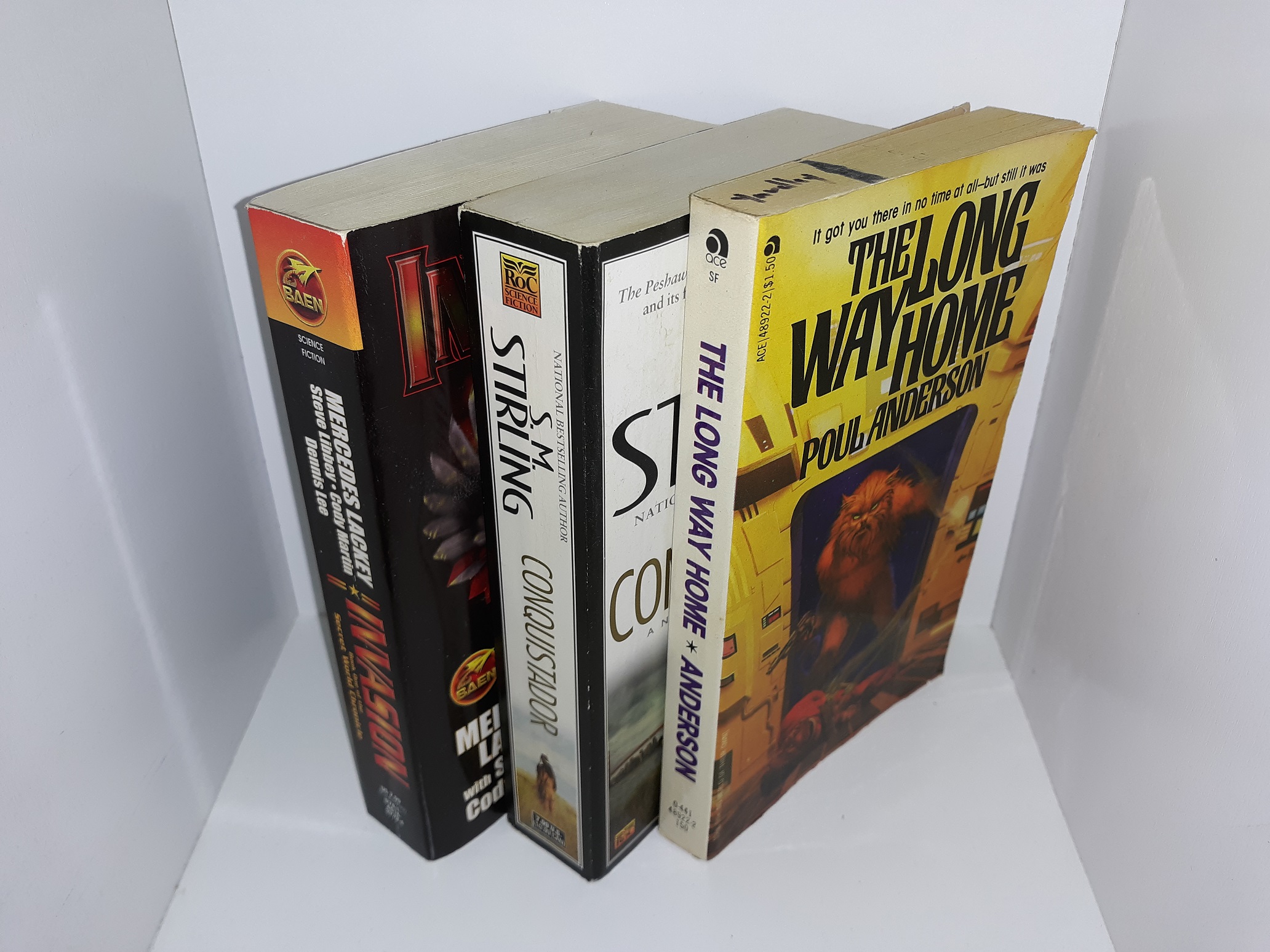 3 Novels: The Long Way Home / Conquistador / Invasion (Book One of the Secret World Chronicle) (See Details)