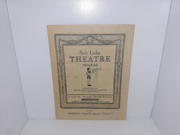 Salt Lake Theatre Program: Season 1923-1924 (Pamphlet) (1924)