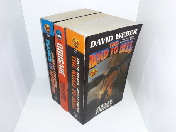 3 Novels: The Road to Hell / Crusade / Planets of Adventure (See Details)