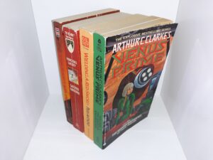 4 Novels: Venus Prime / Wielding a Red Sword / Sacred Ground / Alien Speedway Book 2: Pitfall (See Details)