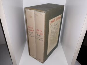 John Adams 2 Vol. Set (1962-1963) ~ by Page Smith