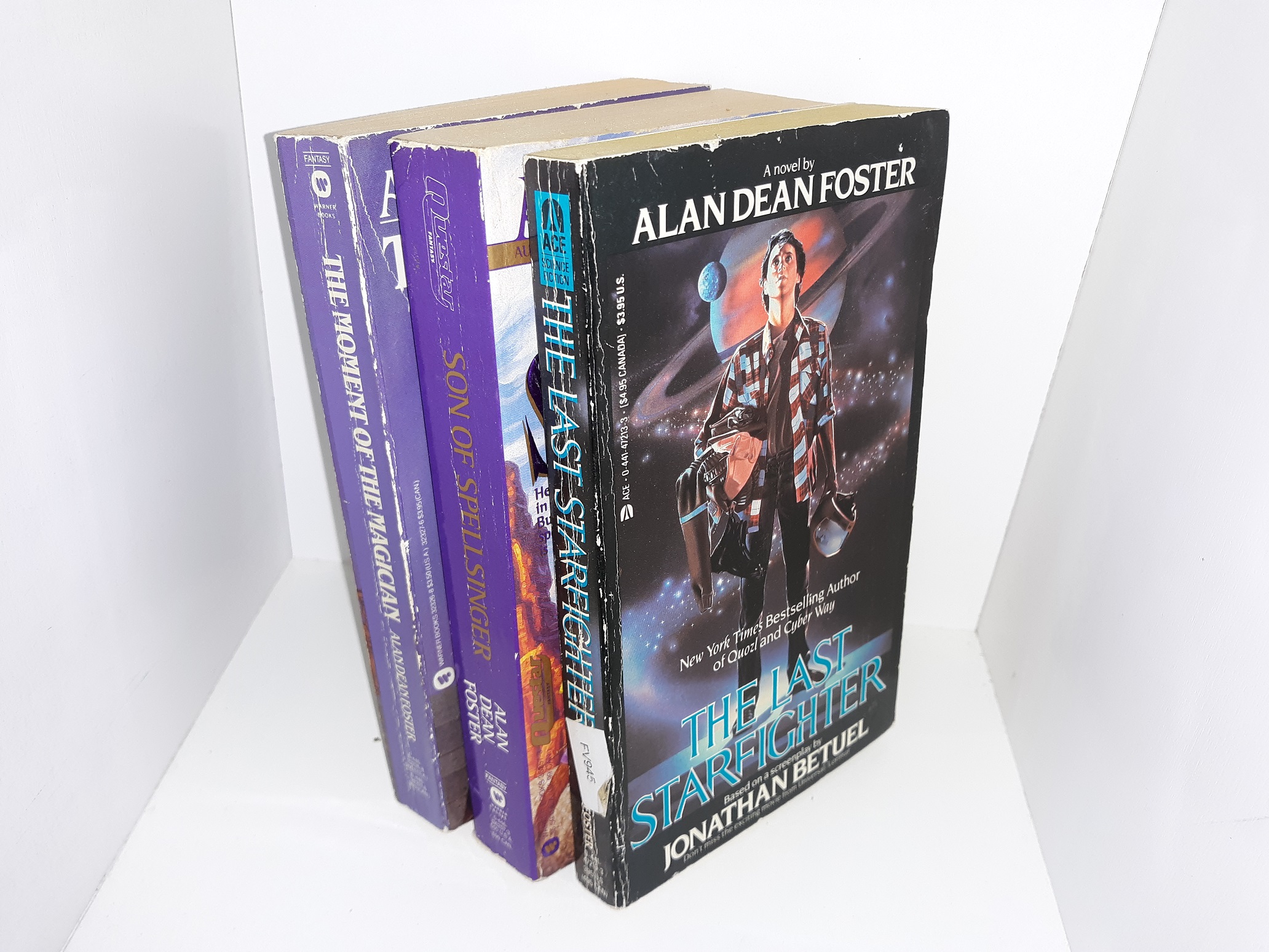 3 Novels by Allan Dean Foster: The Last Starfighter / Son of Spell Singer / The Moment of the Magician (See Details)