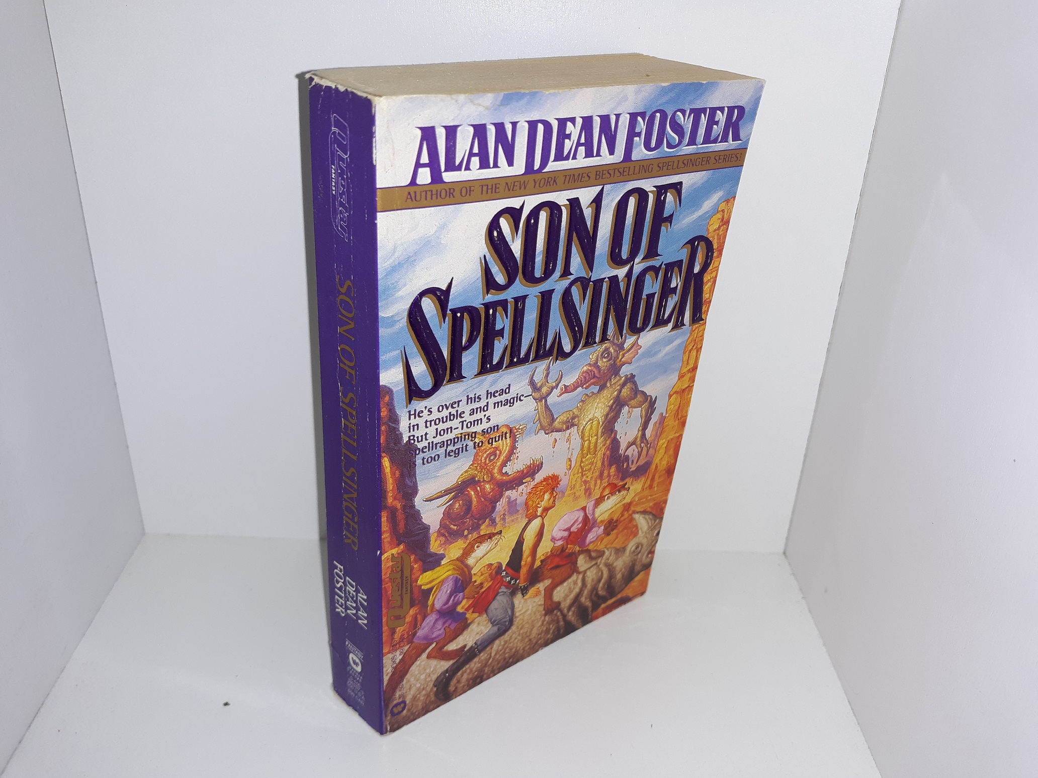 3 Novels by Allan Dean Foster: The Last Starfighter / Son of Spell Singer / The Moment of the Magician (See Details)
