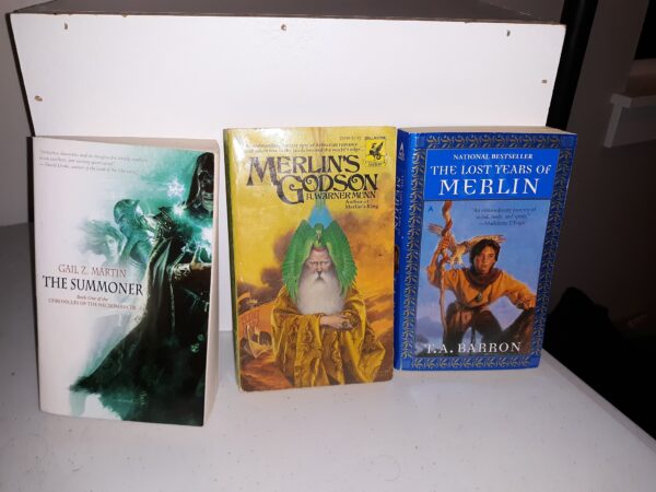 3 Fantasy Novels: The Summoner / Merlin's Godson / The Lost Years of Merlin (See Details)