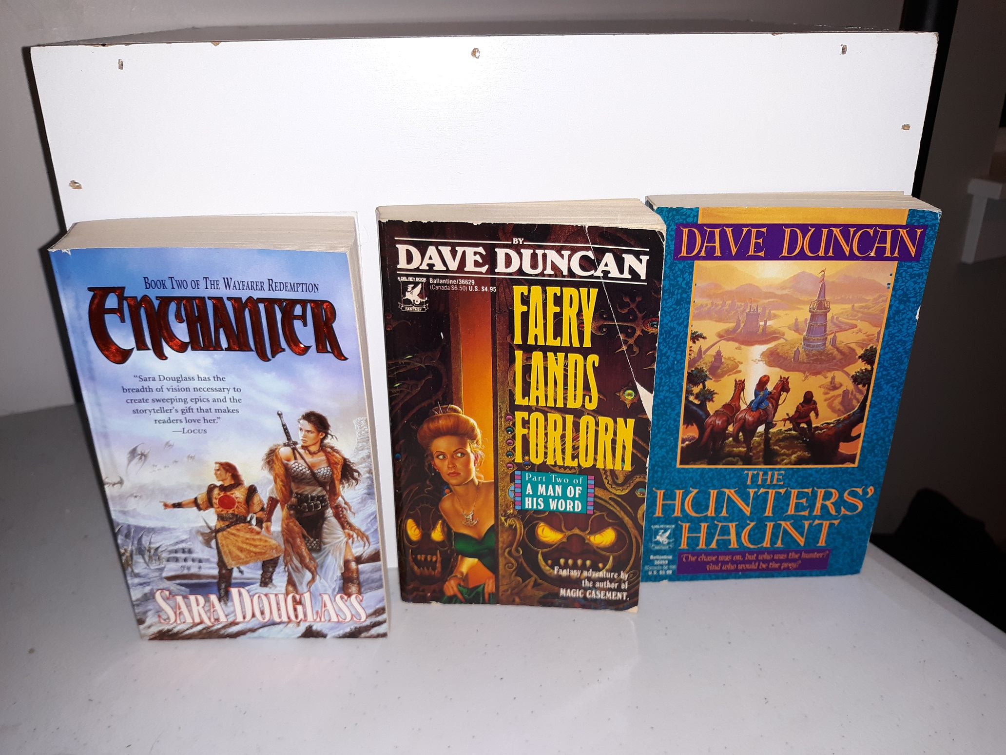 3 Fantasy Novels: Enchanter (Book 2 of The Wayfarer Redemption) / Faery Lands Forlorn (Part 2 of A Man of His Word) / The Hunter’s Haunt (See Details)