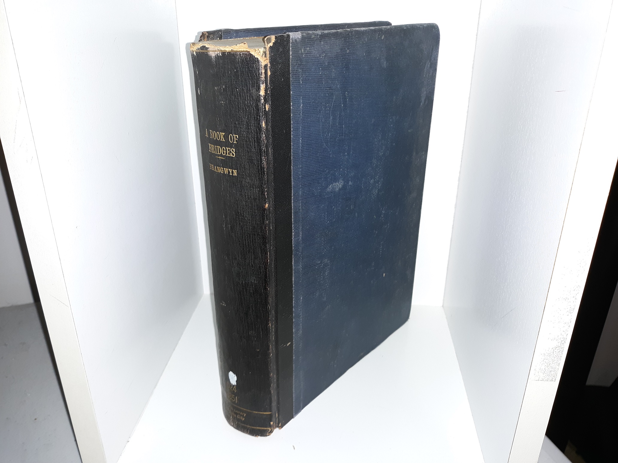 A Book of Bridges (Ex-Library) ~ by Frank Brangwyn, A.R.A., and Walter Shaw Sparrow