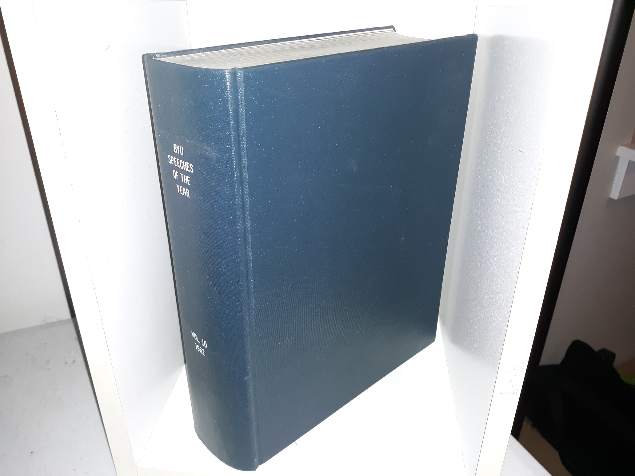 BYU Speeches of the Year: Vol. 10, 1962 (Photo-Copied & Hardbound) (1962)
