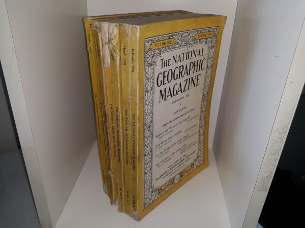 7 Issues of The National Geographic Magazine (See Details)