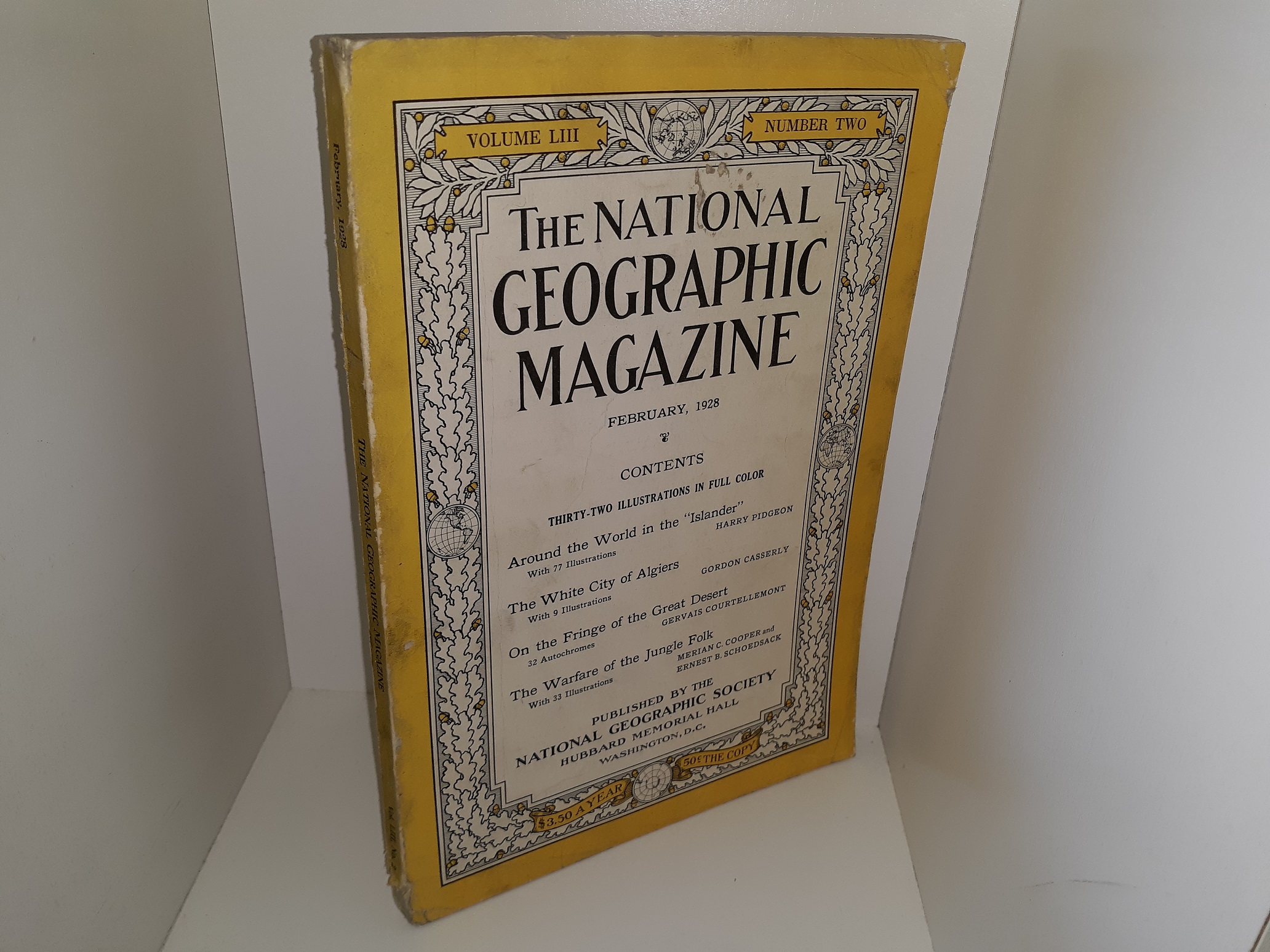 7 Issues of The National Geographic Magazine (See Details)