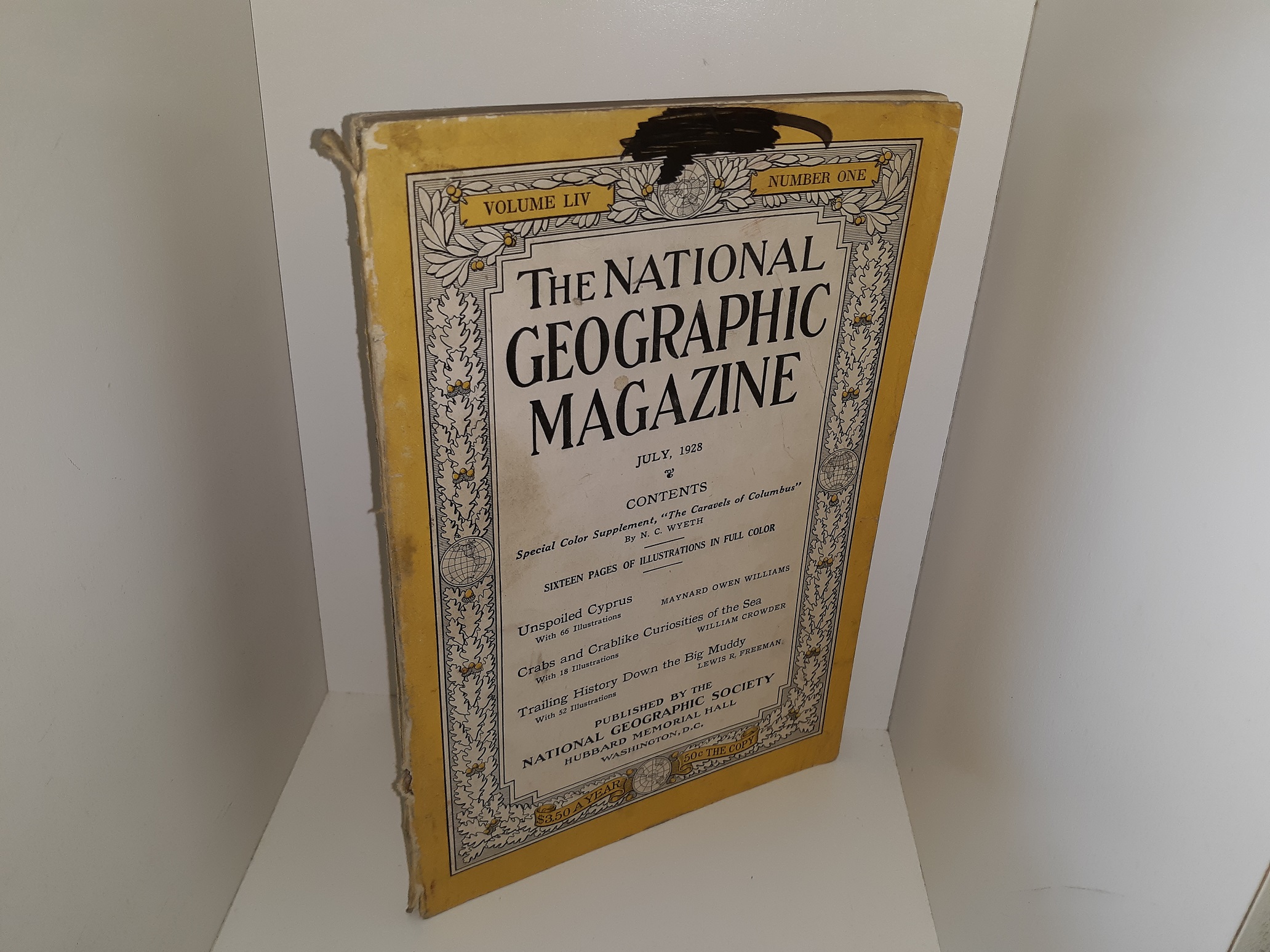 7 Issues of The National Geographic Magazine (See Details)