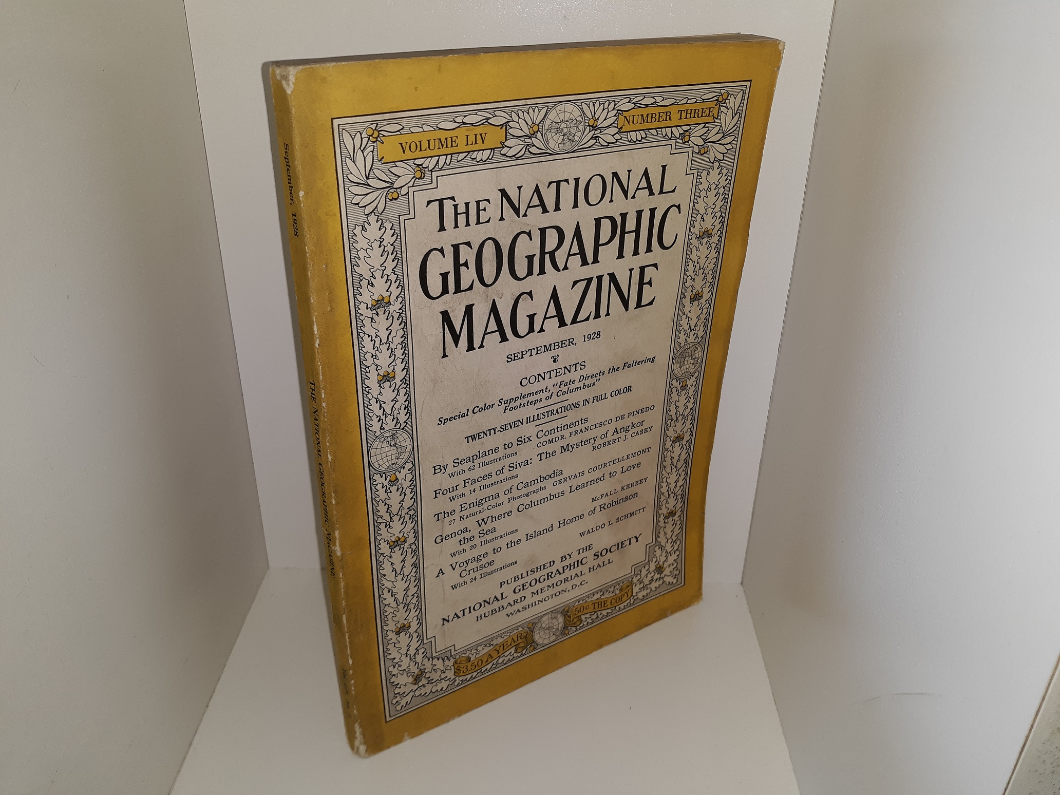 7 Issues of The National Geographic Magazine (See Details)
