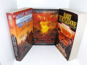 3 Sci-Fi Novels: What Might Have Been: Vol. 1, Alternative Empires / Supervolcano Things Fall Apart / Worldwar: Striking the Balance (See Details)