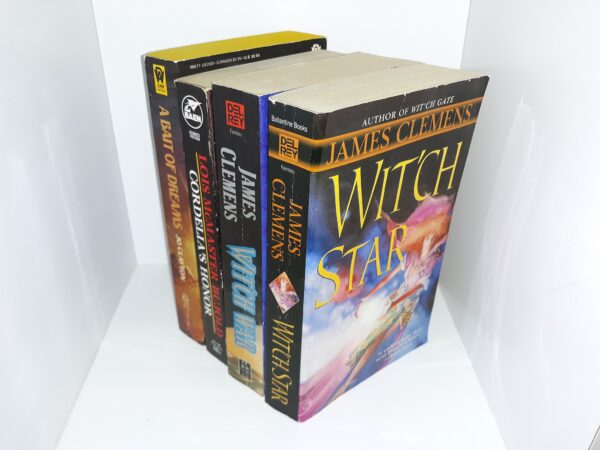 4 Fantasy Novels: Witch Star / Wit'ch War / Cordella's Honor / A Bait of Dreams (See Details)