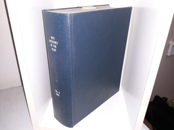 BYU Speeches of the Year: Vol. 8, 1960 (Photo-Copied & Bound) (1960)