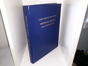 Family History Department: Missionary Journal, April-September 1989 (1989)