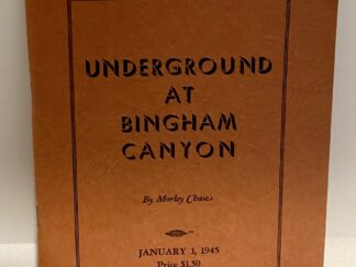 Underground at Bingham Canyon (1945) by Morley Chase