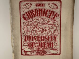 1905 ~ The Chronicle ~ University of Utah