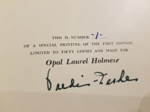 1956 — A Goat for Azazel – A Novel of Christian Origins — Vardis Fisher — #1 of Only 50 Signed & Numbered Copies!