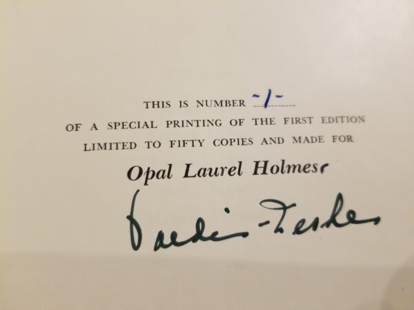 1956 — A Goat for Azazel – A Novel of Christian Origins — Vardis Fisher — #1 of Only 50 Signed & Numbered Copies!