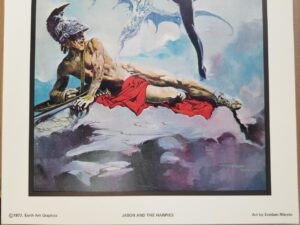 1977 — Jason and the Harpies — 11″x14″ Print — Art by Esteban Maroto