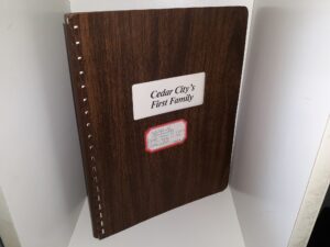 Cedar City’s First Family: History of John Stoddard, First Family to Arrive On the Banks of Coal Creek – 1851 (No Date) ~ No Author