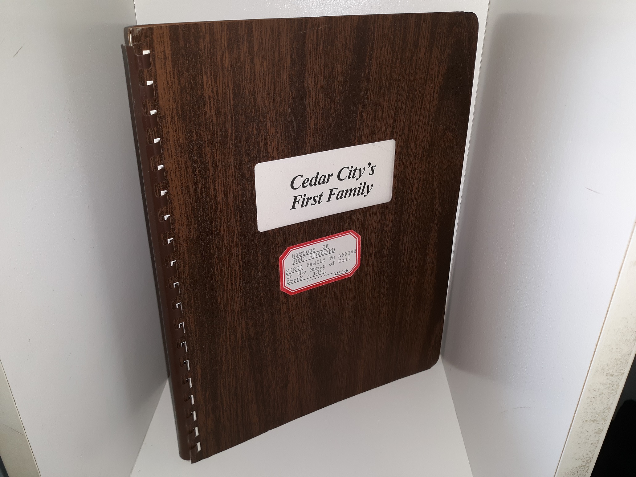 Cedar City’s First Family: History of John Stoddard, First Family to Arrive On the Banks of Coal Creek – 1851 (No Date) ~ No Author