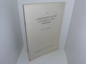 III: A Bibliography of the Churches of the Dispersion (Vol. 3) (1953) ~ by Dale L. Morgan