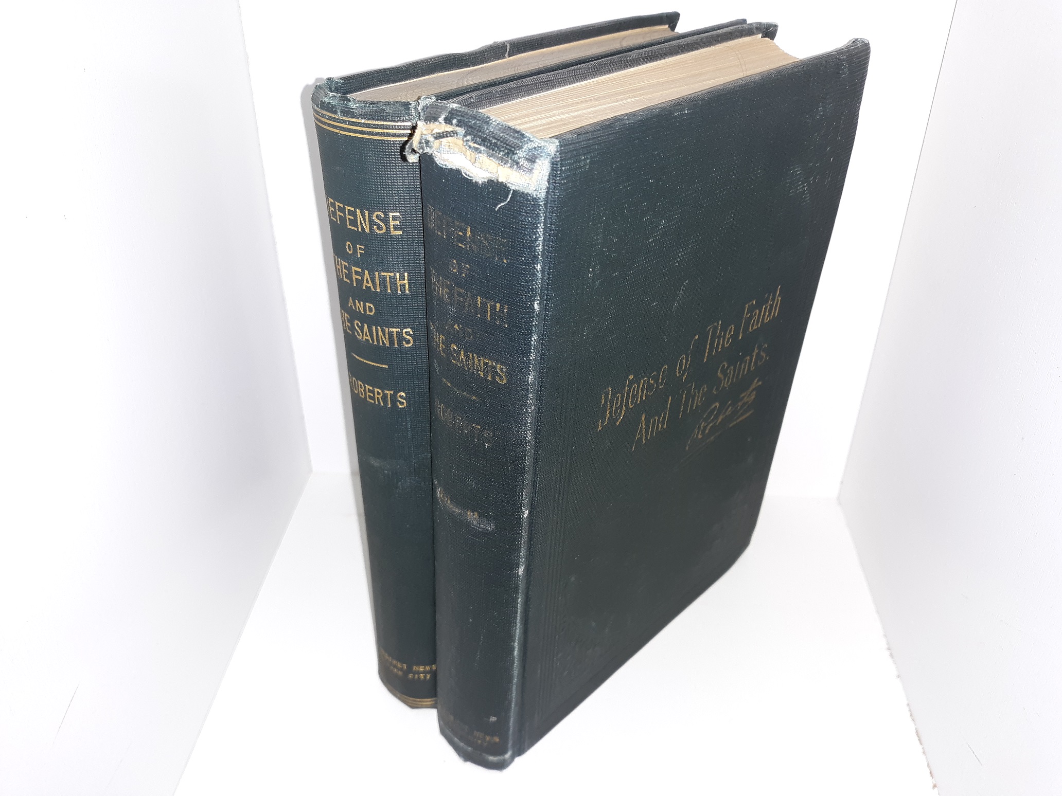 Defense of the Faith and the Saints 2 Vol. Set (1907, 1912) ~ by B. H. Roberts