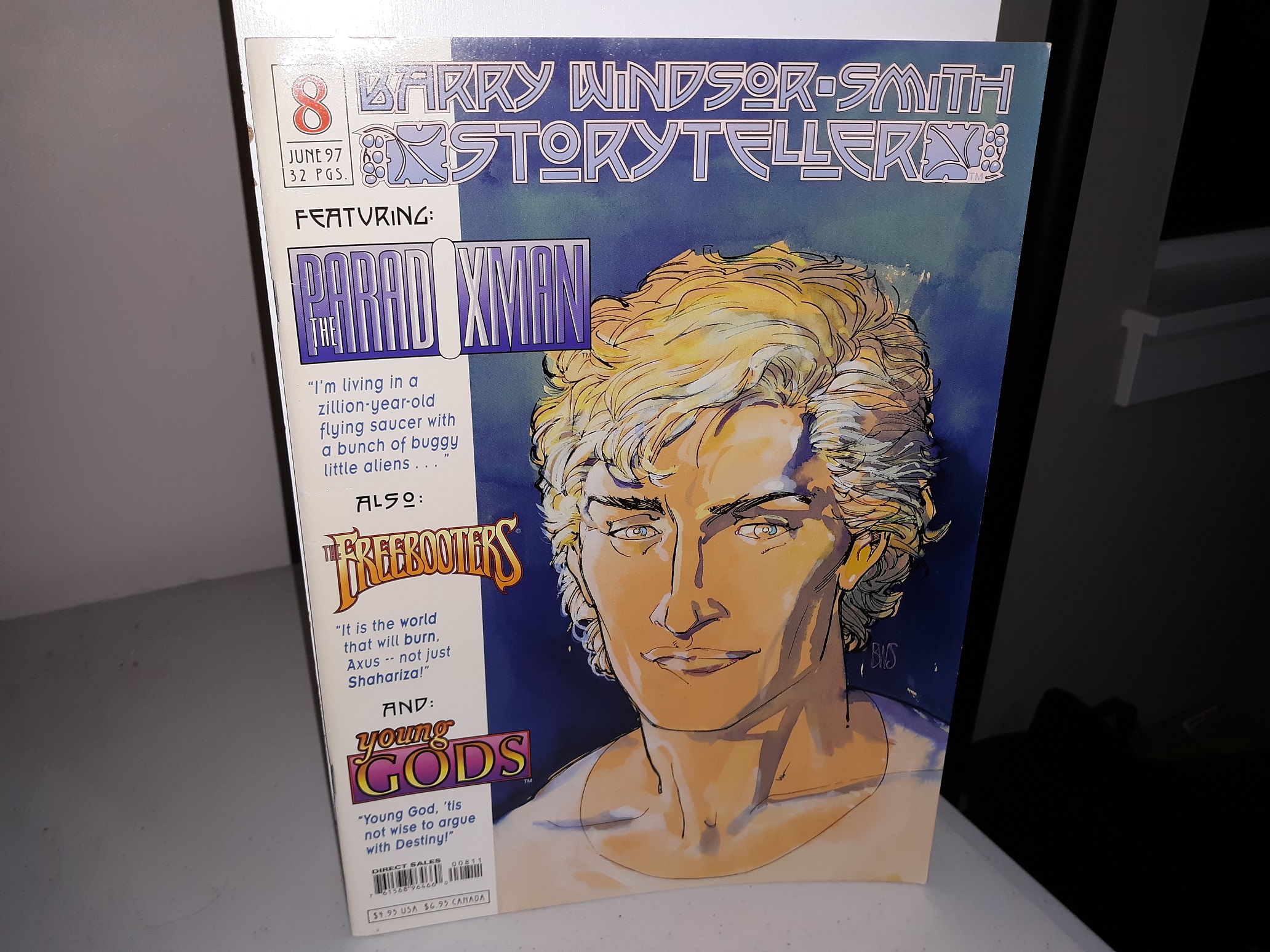 Barry Windsor-Smith: Storyteller: Vol. 1, No. 8 (Featuring The Paradox Man, The Freebooters, and Young Gods) (1997)