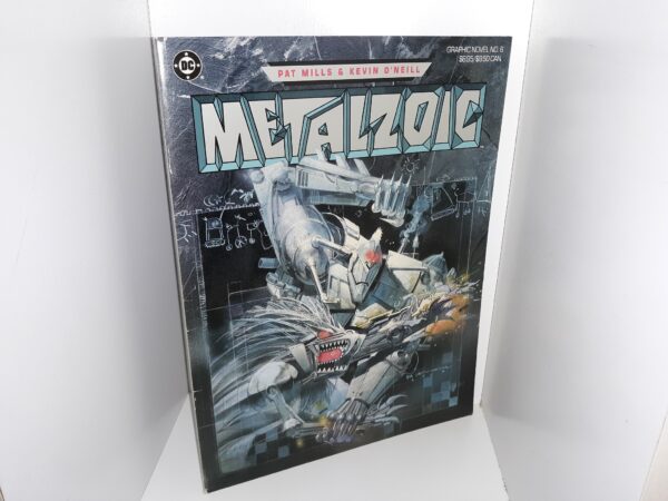 Metalzoic: Graphic Novel No. 6 (DC Comics) (1986) ~ by Pat Mills, and Kevin O'Neill