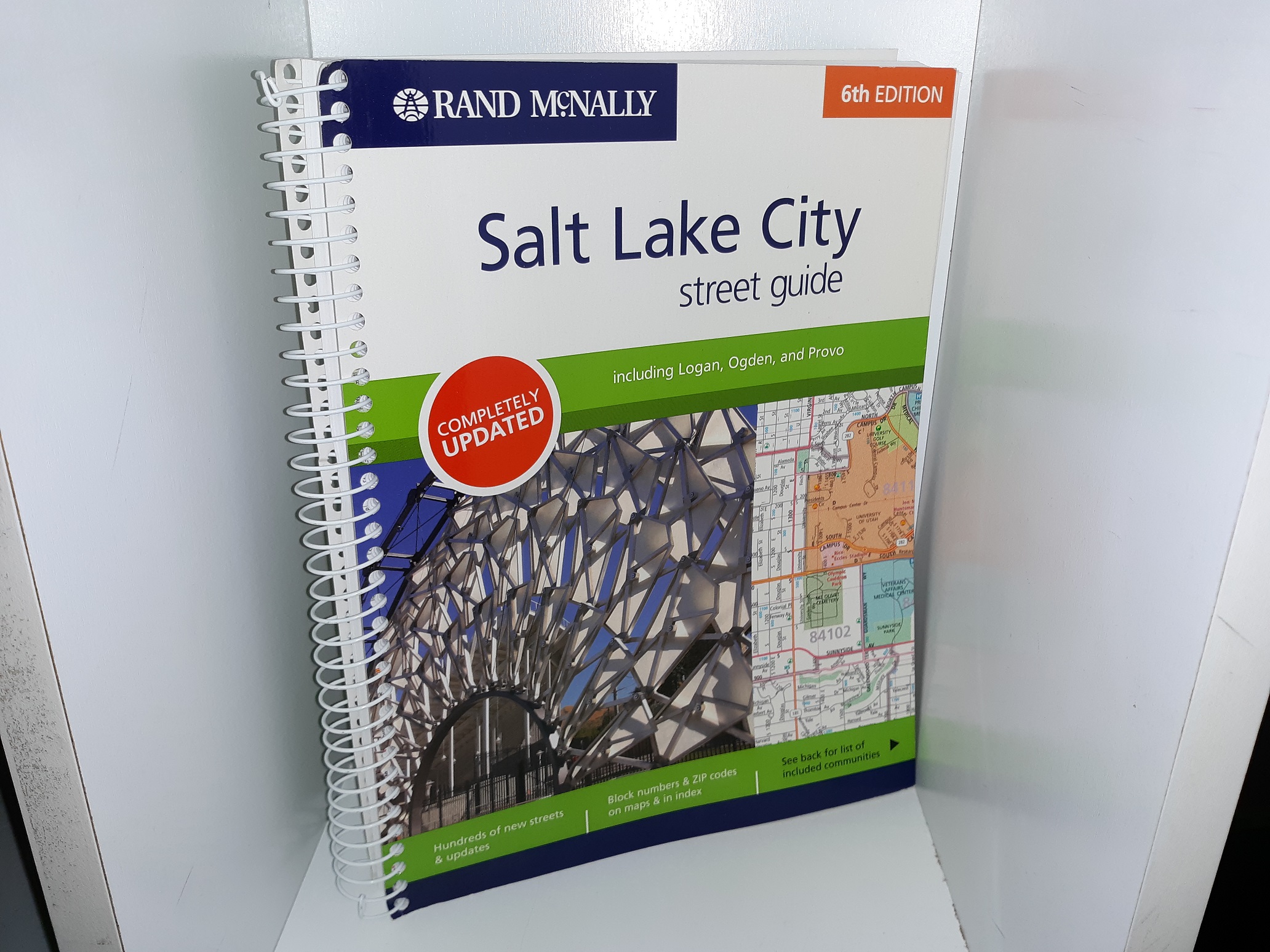 Salt Lake City Street Guide 6th Edition 2006 Eborn Books 