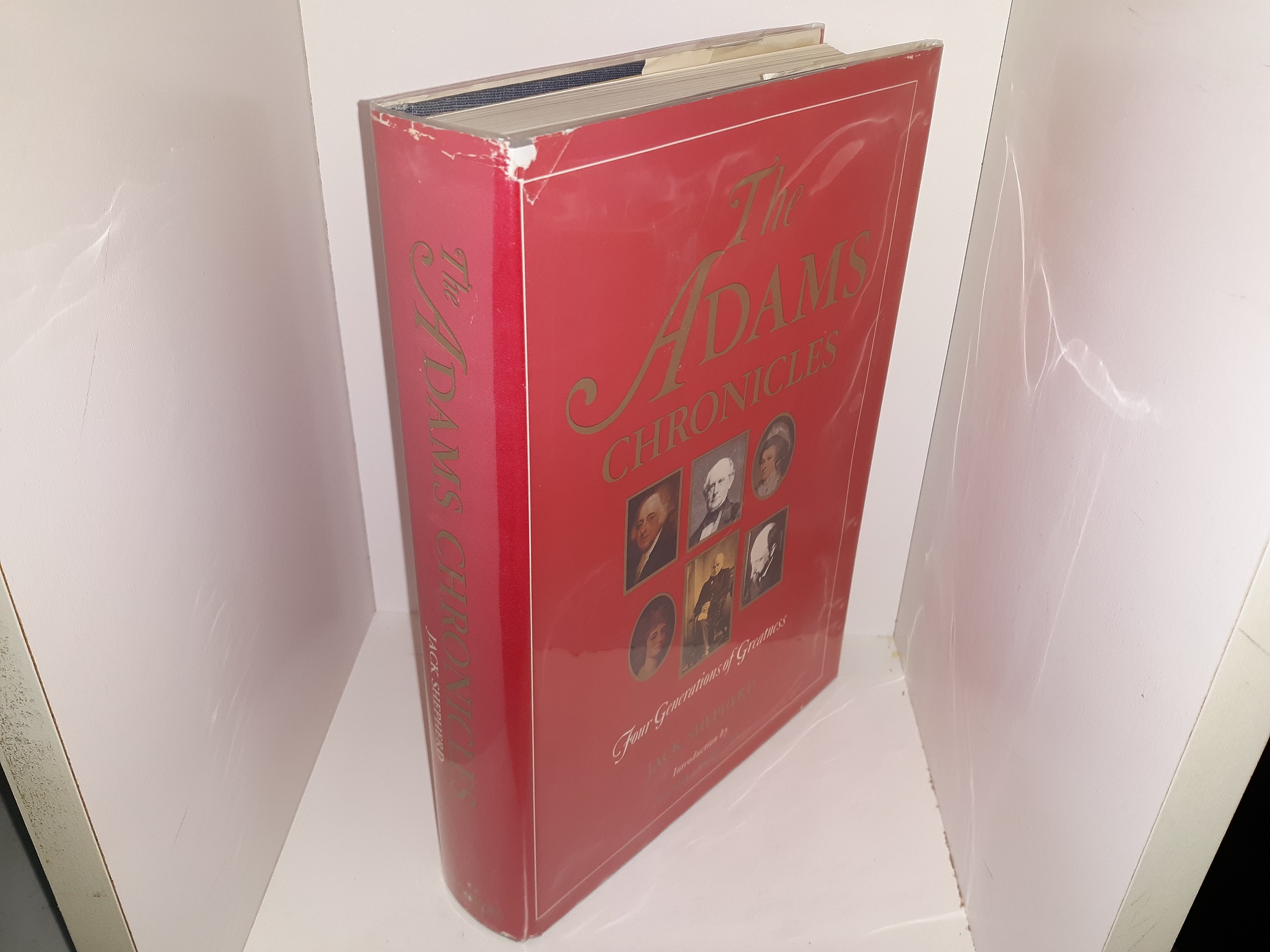 4 Books about John Adams: The Character of John Adams / The Revolutionary Writings of John Adams / The Presidency of John Adams / The Adams Chronicles: Four Generations of Greatness (See Details)