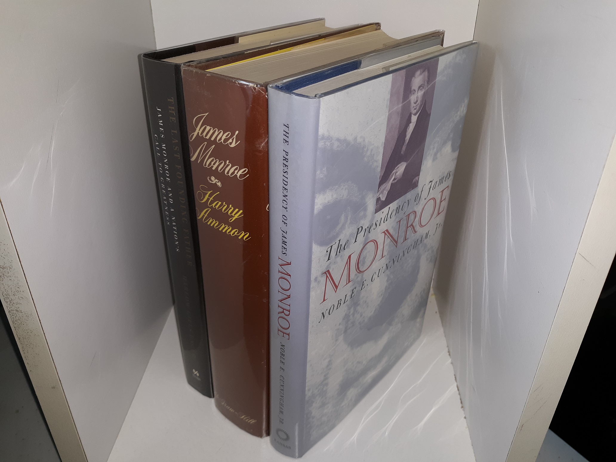 3 Books about James Monroe: The Presidency of James Monroe / James Monroe: The Quest for National Identity / The Last Founding Father: James Monroe and a Nation’s Call to Greatness (See Details)