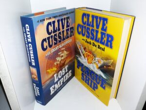 2 Novels by Clive Cussler: Plague Ship / Lost Empire (See Details)