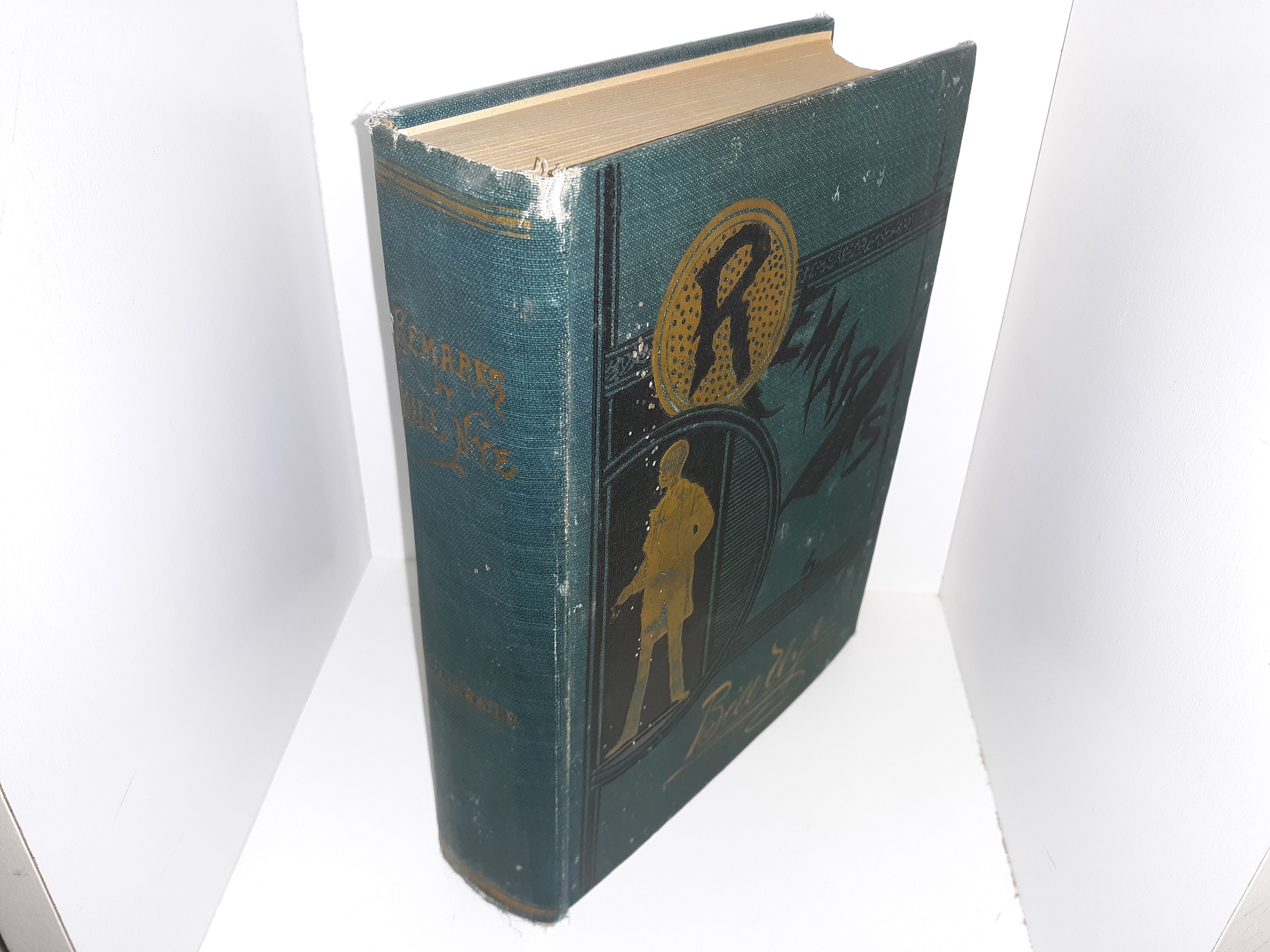 Remarks by Bill Nye (Page 200 Calls Mormonism a “Hydra-Headed Monster”) (1901) ~ by Edward W. Nye