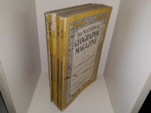 4 Issues of The National Geographic Magazine (See Details)